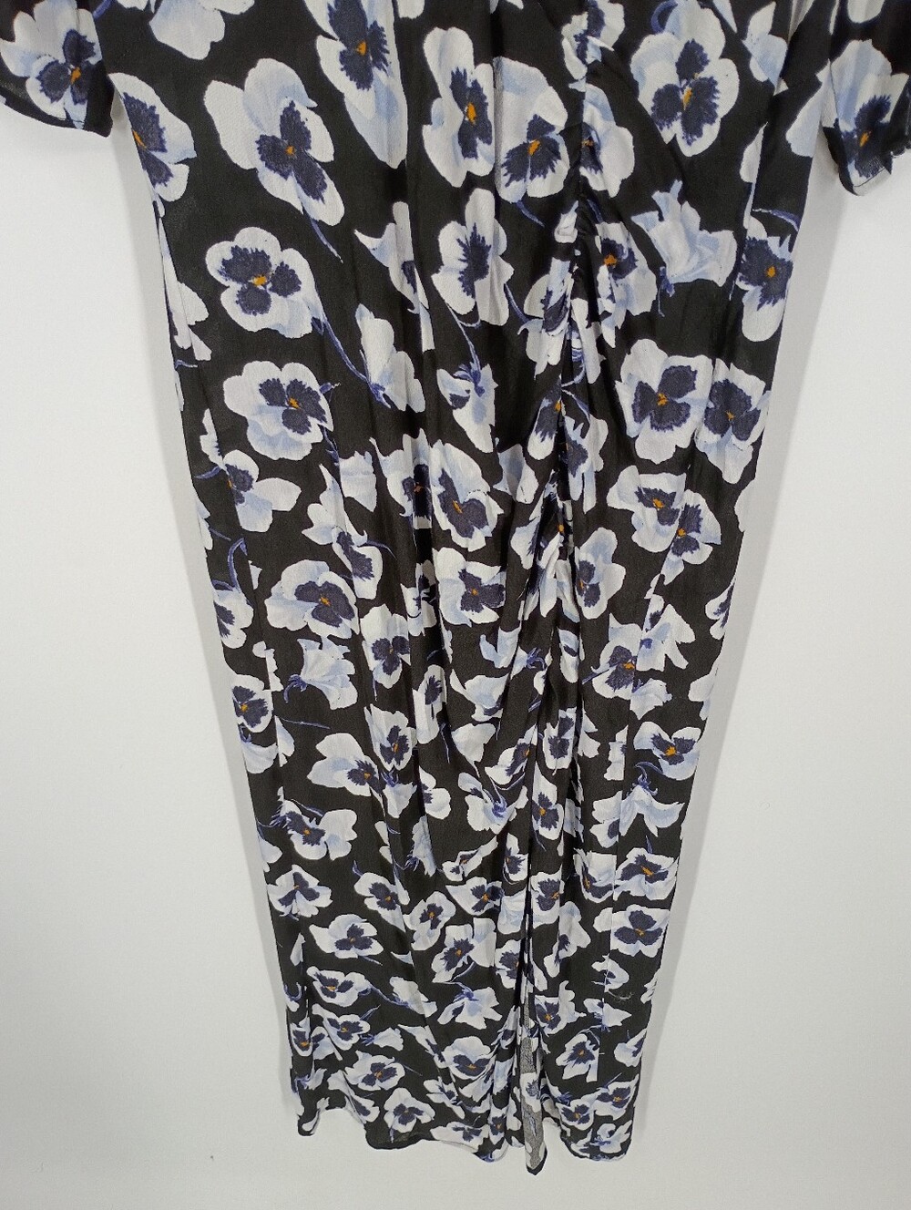 H&M Pansy Print Midi Dress - Picture 3 of 6